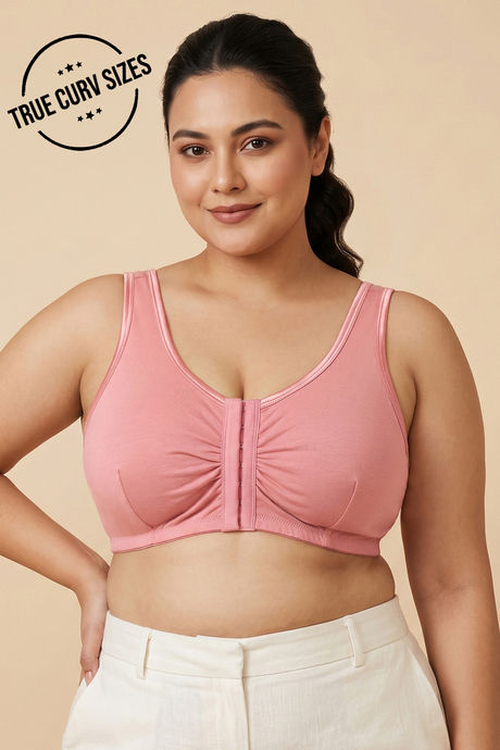 Zivame True Curv Double Layered Non Wired 3/4Th Coverage Super Support Bra - Lobster Bisque Buy Zivame True Curv Double Layered Non Wired 3/4Th Coverage Super Support Bra - Lobster Bisque